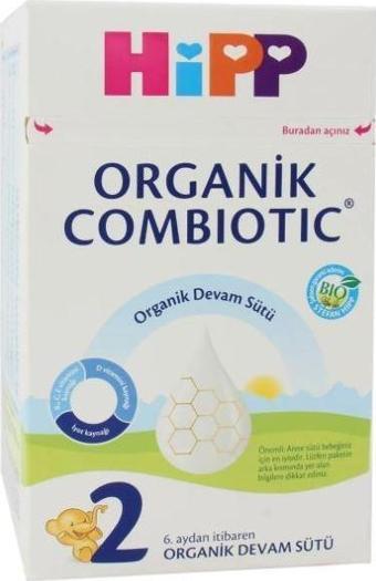 Hipp 2 Organik Combiotic Devam Sütü 800 gr