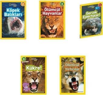 National Geographic Kids Ölümcül Hayvanlar Seti - 5 Kitap Takım - Melissa Stewart - Beta Kids