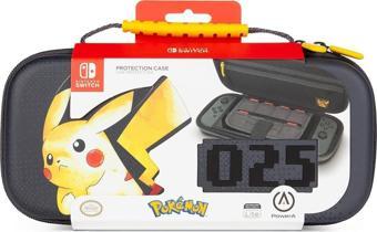 Gizala Nintendo Switch Taşıma Çantası Lisanslı Pikachu 025