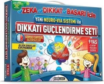 Dikkati Güçlendirme Seti - 3. Sınıf - 9 Yaş - Adeda Yayıncılık