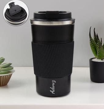 Trendmiya 500Ml Silikon Detaylı Çelik Termos