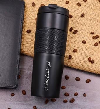 Trendmiya French Press Özellikli 450Ml Çelik Termos