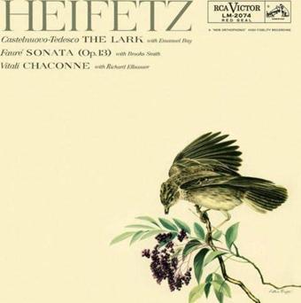 Jascha Heifetz Vitali: Chaconne İn G Minor - Tedesco: T Plak - Jascha Heifetz