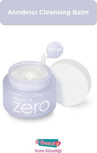 Banila Co Clean It Zero Arındırıcı Cleansing Balm Yağ Bazlı Temizleyici 100 Ml