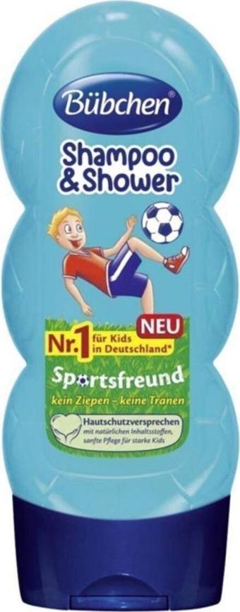 Bübchen Çocuk Şampuan Ve Duş Jeli Sport 230 ml