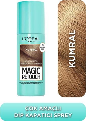 L'Oréal Paris Magic Retouch Beyaz Dipleri Kapatıcı Sprey - Kumral