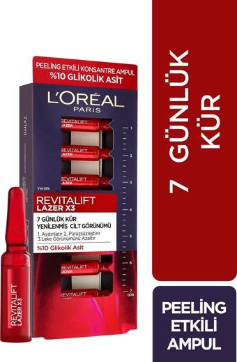 L'Oréal Paris Revitalift Lazer 7 Günlük Kür Peeling Etkili Ampul 3600523834365