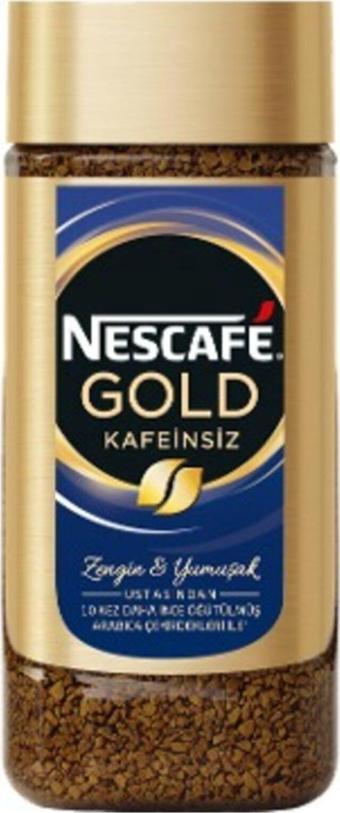 Nescafe Gold Kafeınsız Decaf Kahve 100 gr