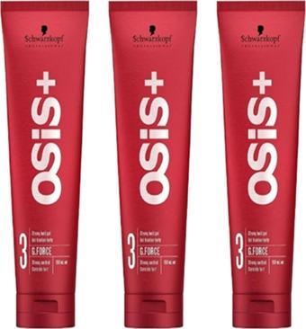 Osis G. Force Güçlü Tutuculuk Şekillendirici Jöle 150ml x 3ADET