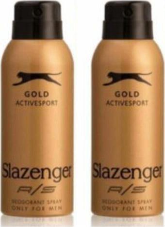 Slazenger Erkek Gold Deodorant 2 Li Set