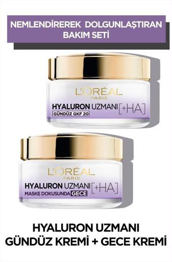 L'Oréal Paris Hyaluron Uzmanı Gündüz & Gece Kremi Hyaluron Set