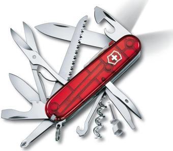 Victorinox Huntsman Lite 1.7915.T Kırmızı İsviçre Çakısı 91mm 21F