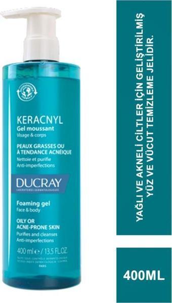 Ducray Keracnyl Foaming Gel 400 ml