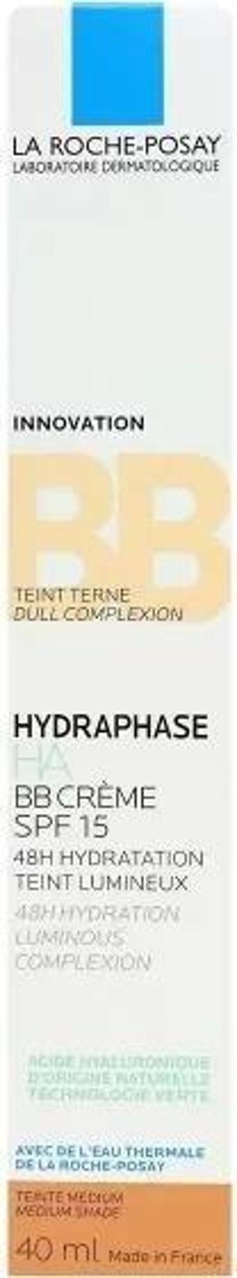 La Roche-Posay Hydraphase Bb Cream Medium 40Ml