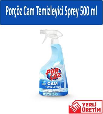 Porçöz Cam Temizleyici Sprey 500 ml