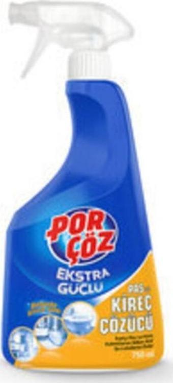 Porçöz Kireç Çözücü Sprey 750 ml 