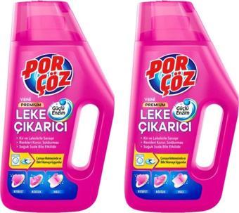 Porçöz Leke Çıkarıcı Premium 1000 ml x 2 Adet