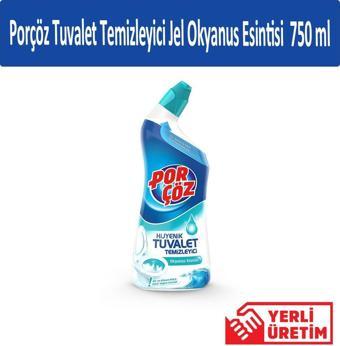 Porçöz Tuvalet Temizleyici Jel Okyanus Esintisi 750ml