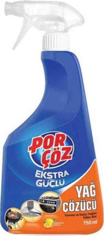 Porçöz Yağ Çözücü Sprey 750 ml 