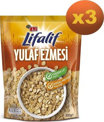 Eti Lifalif Yulaf Ezmesi 500 Gr x 3 Paket