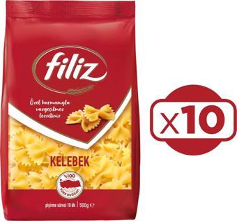 Filiz Makarna Kelebek 500gr X 10 Adet