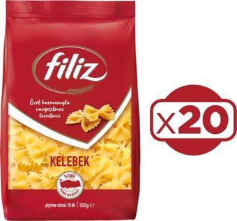 Filiz Makarna Kelebek 500gr X 20 Adet