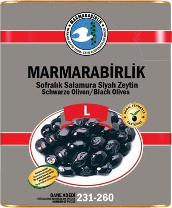 Marmarabirlik Hiper 231-260 Kb L Yağlı Salamura Zeytin 10 Kg