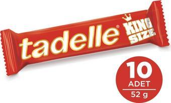 Tadelle King Size 52 gr Sütlü Çikolata 10 lu 