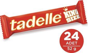 Tadelle King Size 52 gr Sütlü Çikolata 24 lü