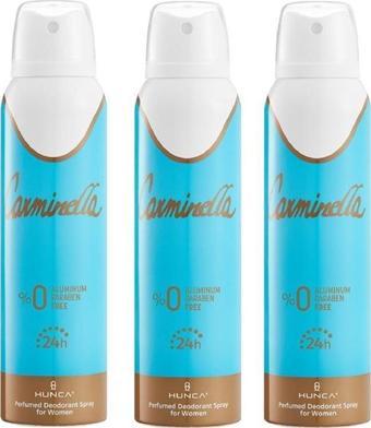 Carminella  Deodorant 150 Ml x 3 Adet