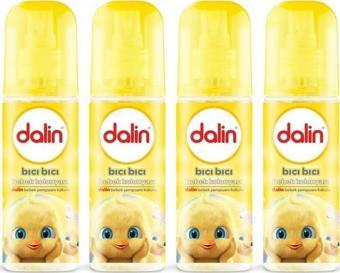 Dalin Bıcı Bıcı Kokusu 150 ml 4'lü Sprey Bebek Kolonyası