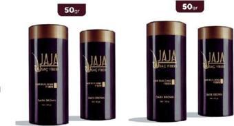 Jaja Saç Fiberi Dark Brown 50 Gr X 4 Adet