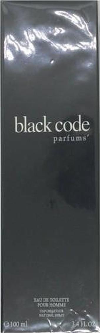 No Nome Man Black Code 100ML Edt 045