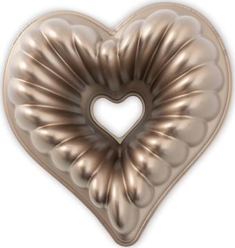 Nordicware 55548 Elegant Kalp Bundt Kek Kalıbı Spring