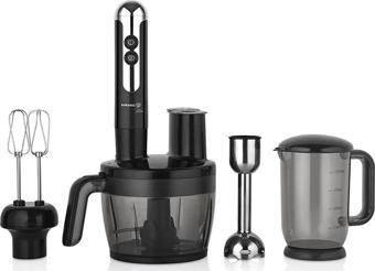 Korkmaz A457-06 Mia Multi Blender Set Siyah/Krom