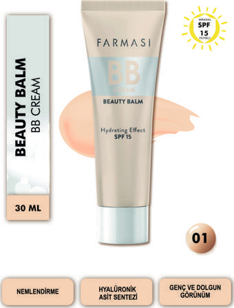 Farmasi Bb Krem 01 30 Ml Yeni Seri