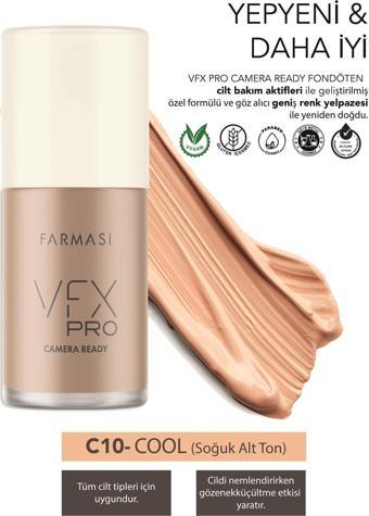 Farmasi Vfx Pro Camera Ready Fondöten C10 30 Ml