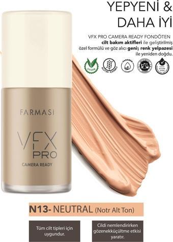 Farmasi Vfx Pro Camera Ready Fondöten N13 30 Ml