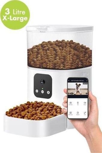 Kiwi Pets KPF-10570 Kameralı Akıllı Evcil Hayvan Besleyici