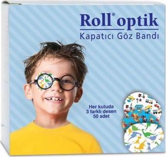 ROLL OPTIK ERKEK KAPATICI GÖZ BANDI 50'Lİ