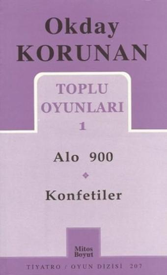 Toplu Oyunları 1 Alo 900 / Konfetiler - Okday Korunan - Mitos Boyut Yayınları