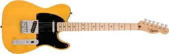 Squier Sonic Telecaster Akçaağaç Klavye Butterscotch Blonde Elektro Gitar