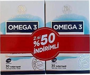 Naturalnest  Omega 3 30 Kapsül İkili Avantaj Paket