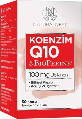 Naturalnest Koenzim Q10 30 Hard Kapsül