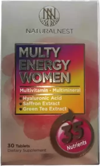 Naturalnest Multy Energy Women 30 Tablet