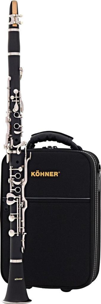 Köhner Cln-102 4 Yüzük, Amati Sistem G Klarnet (EBONİT GÖVDE)