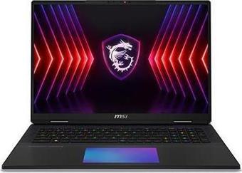 MSI NB TITAN 18 HX A14VIG-067TR I9-14900HX 128GB DDR5 RTX4090 GDDR6 16GB 4TB SSD 18.0 UHD+ W11P