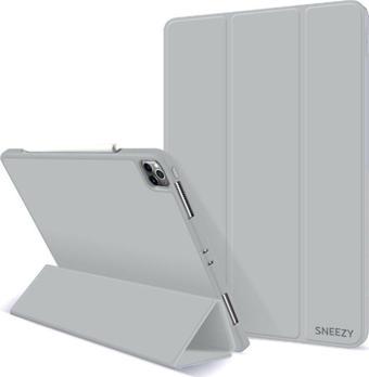 Sneezy Apple İpad Pro 11 İnç 1.2.3.4. Nesil Kılıf Craft Kalem Bölmeli Uyku Modlu Kapaklı Smart Case