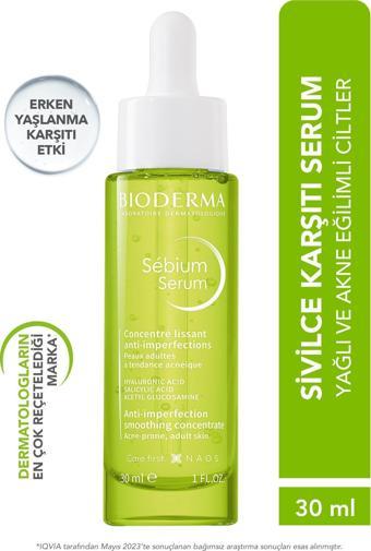 Bioderma Sebium Sivilce, Akne Lekesi Önlemeye Yardımcı Erken Yaşlanma Karşıtı Salisilik Asit Yüz Serumu 30 Ml