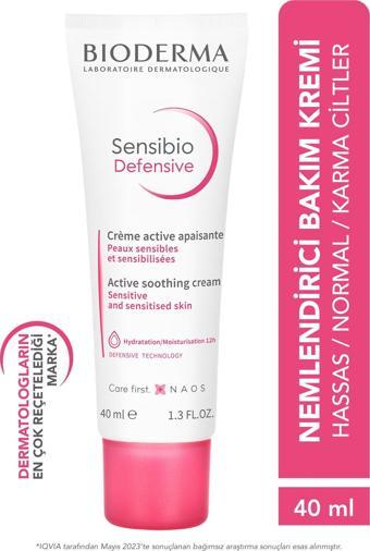 Bioderma Sensibio Defensive Hassas Normal Ciltler Antioksidan E Vitamini Nemlendirici Bakım Kremi 40 Ml